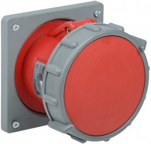 IEK MAGNUM силовая розетка CEE (разъем) встраиваемая ССИ-435 63А-6ч/200-415В 3P+PE+N IP67 PSN70-063-