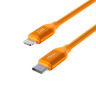 FORZA Кабель для зарядки Лето Type-C - iP, 1м, 2.4А, Быстрая зарядка, 22W, прорез.кабель, пакет
