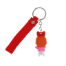 Брелок с игрушкой, 5х3 см, полипропилен, 6 дизайнов