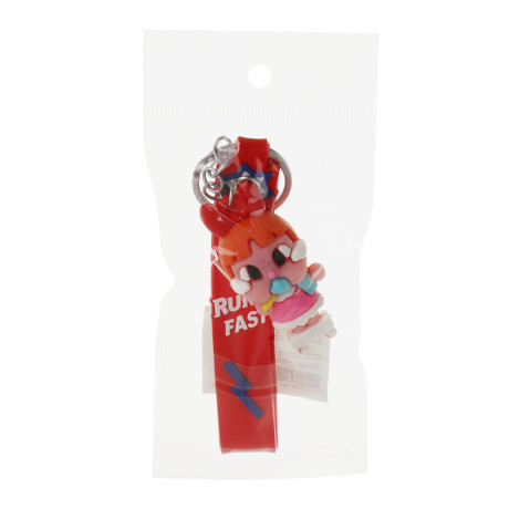 Брелок с игрушкой, 5х3 см, полипропилен, 6 дизайнов