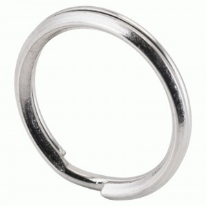 Кольцо для ключей среднее d=20мм Аллюр (100)
