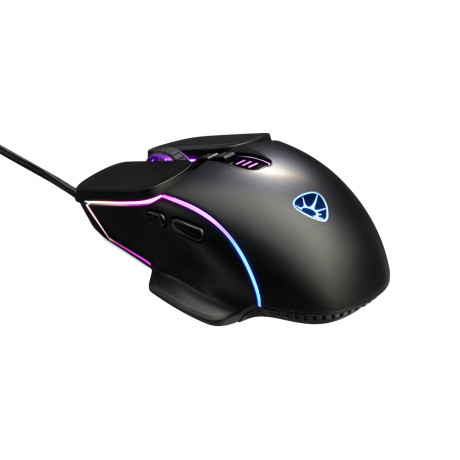 BY Игровая мышь проводная Mortar 7200dpi,7D,A725F,RGB,220см