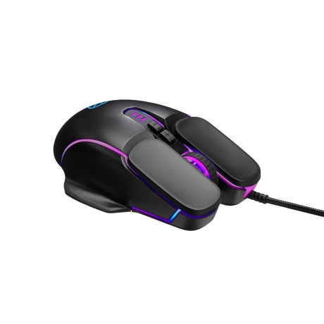 BY Игровая мышь проводная Mortar 7200dpi,7D,A725F,RGB,220см