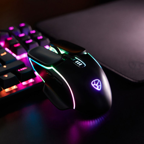 BY Игровая мышь проводная Mortar 7200dpi,7D,A725F,RGB,220см