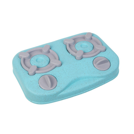 ИГРОЛЕНД Игровой набор посуды "Экопластик", 14 предметов, пластик, 37х7х39,5 см