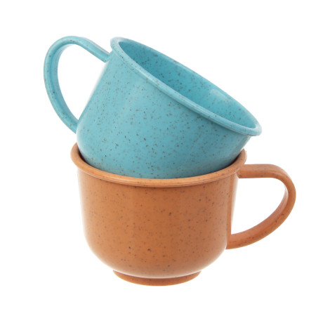 ИГРОЛЕНД Игровой набор посуды "Экопластик", 14 предметов, пластик, 37х7х39,5 см