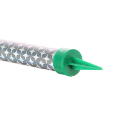 Фонтан свеча для торта, разноцветный поток искр: красн., зелен., синий, желт 10-12,5см. 30сек. 4 шт