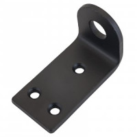 Домарт Проушина усиленная угловая 80*45*40 толщ. 5мм) черный d 15мм50)