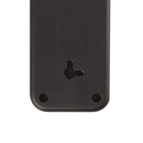 BY Удлинитель, сетевой фильтр Black 4 розетки, 3 м, 2*USB, 1*type-C,выкл., 2500Вт, чёрный