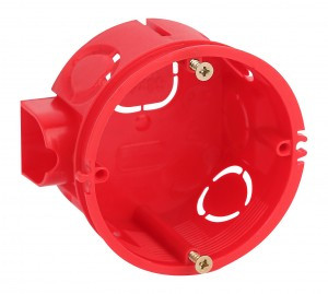 ЭРА Кор. уст. усилен КУТС 68х42мм д/тверд стен, саморез, стык узлы красная IP20 KUTS-68-42-s-red 230