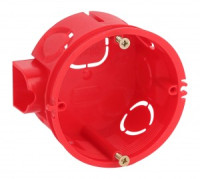 ЭРА Кор. уст. усилен КУТС 68х42мм д/тверд стен, саморез, стык узлы красная IP20 KUTS-68-42-s-red 230