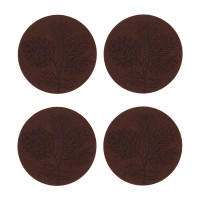 PROVANCE Фелиз Подставка фетровая 4шт, 10см, 100% полиэстер, натуральный