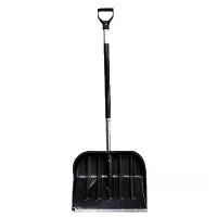 Лопата снеговая пласт в сборе с планкой №2 400х465 d-35мм