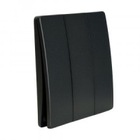 Feron КИНЕТИК выкл. ОУ 3 кл. беспроводной ультратонкий IP65 графит без контроллера TM93 51025