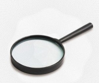 Лупа Attache, увеличение х5, диаметр 90 мм, цв.черный, карт/кор. 55372