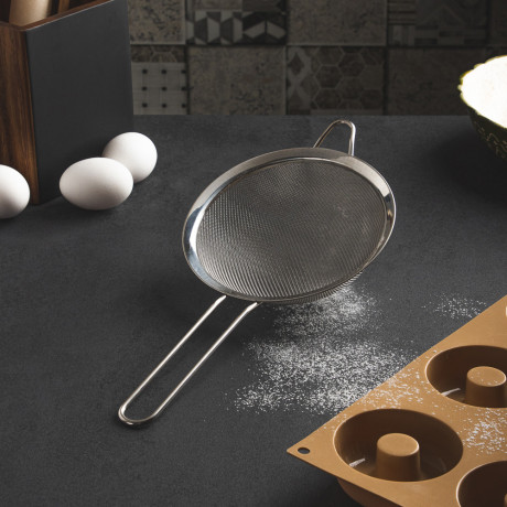 VETTA Сито с ободом и ручкой 16см, нерж.сталь
