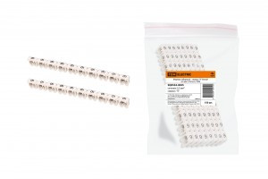 TDM маркер наборный - символ "9" белый 2,5 мм2 (уп. 150 шт., цена за уп.) (10!) SQ0534-0025