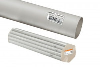 TDM труба гладкая ПВХ d 16 жесткая 2м (уп. 104м, цена за 1м) (104!) SQ0404-0011