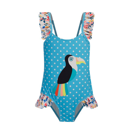 GALANTE Купальник для девочки слитный, р-р 98-104, р-р 110-116, р-р 122-128, 82%полиэст, 18%эласт, 2