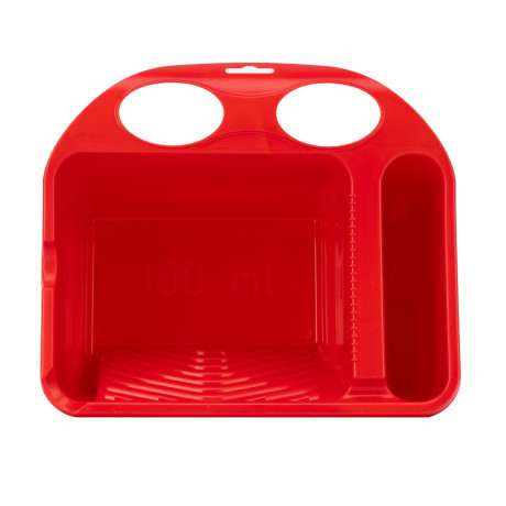 Кювета пластмассовая для кистей и мини-валиков, ручная, многофункциональная, 210 х 180 х 90 мм Matrix