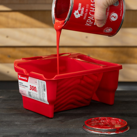 Кювета пластмассовая для кистей и мини-валиков, ручная, многофункциональная, 210 х 180 х 90 мм Matrix