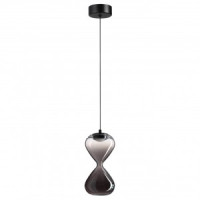 ODEON LIGHT 5092/4L PENDANT ODL25 415 черн /прозрачн/дымч.град./стекло Подвес 4W 4000K 388lm GLESSI