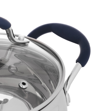 SATOSHI Альба Кастрюля 16х9,5см. 2,1 л. со стекл. крышкой, индукция