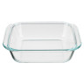 SATOSHI Форма для запекания жаропрочная квадратная, с ручками, стекло, 21,3x18,9x5см, 1,1л, GB-S1100