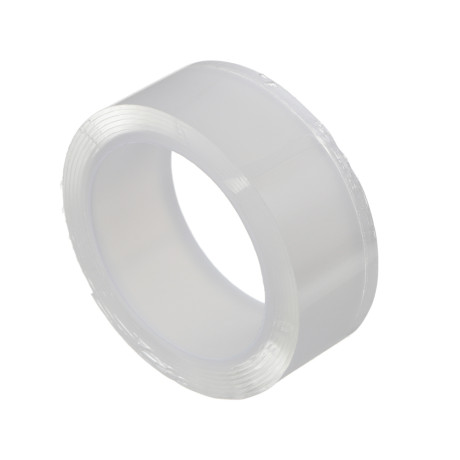 ЕРМАК Лента двухсторонняя, многоразовая 1м, 20мм