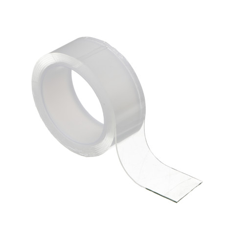 ЕРМАК Лента двухсторонняя, многоразовая 1м, 20мм