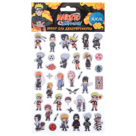 Набор для декорирования, Наклейки Паффи-Голографические, 14,8x5x27см