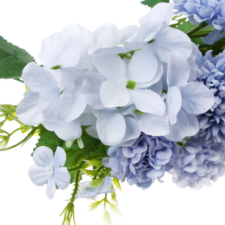 LADECOR Букет искусственных цветов, 30 см, пластик, ткань, 4 цвета