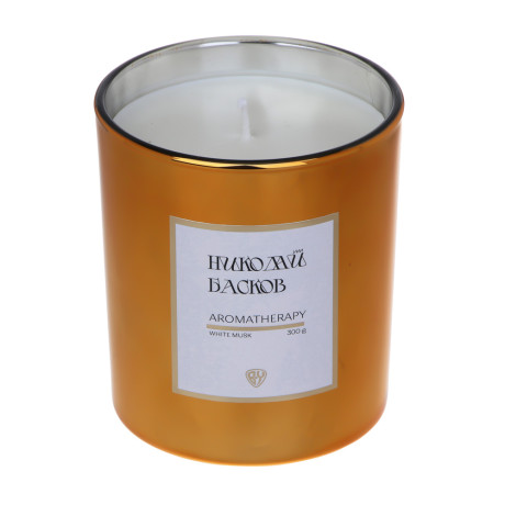 BY Свеча ароматическая, 300 гр., White musk, арт НБ