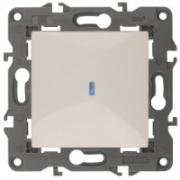 ЭРА 14 Elegance мех. выкл. СУ 1 кл. (инд.) 10А,250В, сл.кость 14-1102-02 автоклеммы 3301