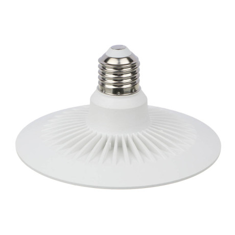 INBLOOM Лампа светодиодная для растений 72LED фиолетовый, 13x8см, E27, 15Вт, 220В, пластик