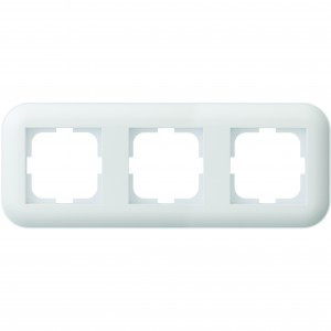 OVIVO Рамка СУ 3 местн. LOFT белый, 404-010001-227
