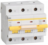 IEK автоматический выкл. ВА47-100 3P 40А 10кА х-ка D