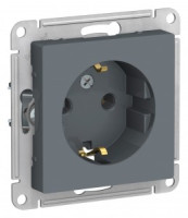 Systeme Electric AtlasDesign мех. роз. СУ 1 мест. грифель (пл.осн., земля) ATN000743 (10!)