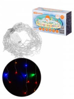 TDM Гирлянда светодиодная &quot;Бахрома&quot; 1,9х0,5 м,68LED,многоцветн.,8 режимов, 250 В, IP20,  SQ0361-0078