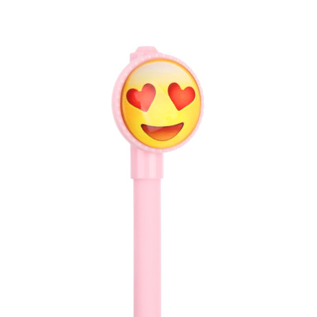 Ручка шариковая синяя "Смайл", 3 вида