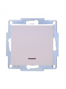 Lezard VESNA мех. выкл. СУ 1 кл. 10А (инд) крем (корп. ABS)   742-0388-111