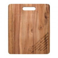 Доска разделочная 38,5*32*1,5см, акация 17709 MARMITON