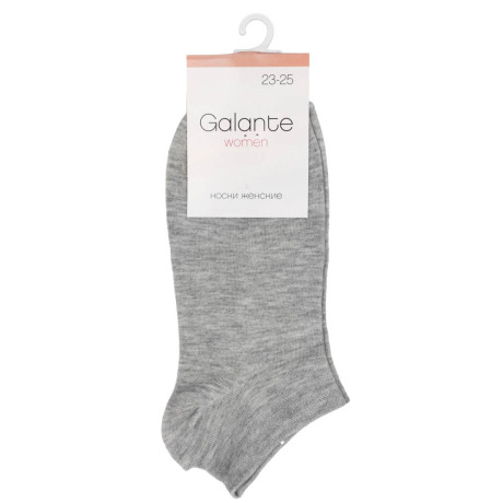 GALANTE Носки женские спортивные, р.23-25, 85% хлопок, 10% полиамид, 5% спандекс, цвета в ас-те, #4