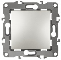 ЭРА 12 кнопка(клавиша), 10АХ-250В СУ 1 мест. перламутр, 12-1111-15 6354