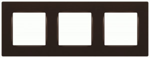 ЭРА 12 рамка СУ 3 мест. Классик, бронза 12-5203-13