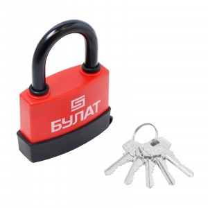 БУЛАТ ВС 1-П80ПЛ всепогодный 5кл. d=12мм Замок навесной24,6)