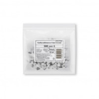 Smartbuy скоба плоская пластиковая с гвоздем СПП 5мм белая (50шт в уп, цена за уп.) (SBE-scc-5)