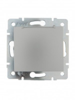 Lezard KARINA мех. роз. СУ 1 мест. 16А земля, крышка, ПБТ матов. серебро (корп. ABS) 707-4388-123B