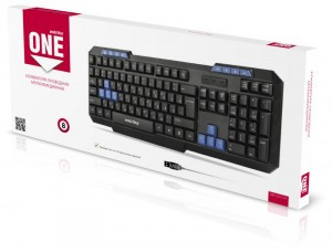 Клавиатура проводная мультимедийная Smartbuy ONE 221 USB черная (SBK-221U-K)/20