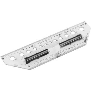 Рейсшина 30см ArtSpace, металлический ролик Арт.175232